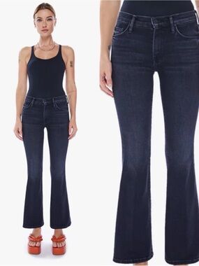 MOTHER the “Weekender” flare jeans in deep end, size 30